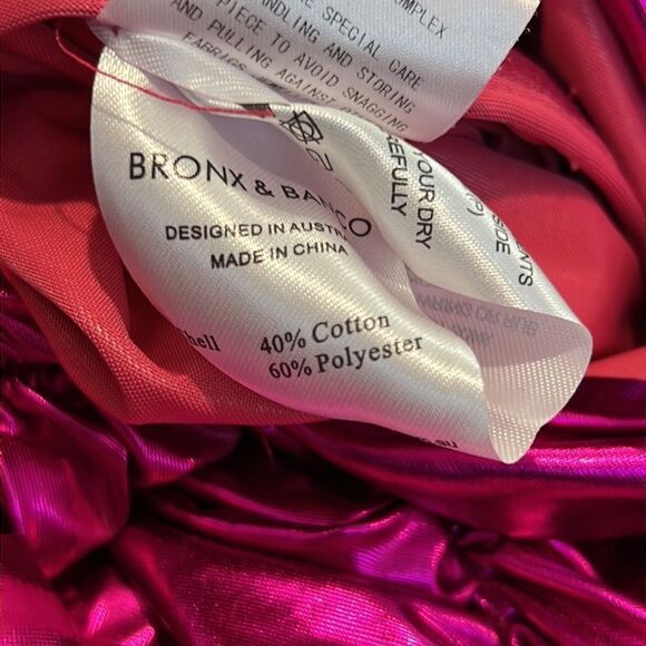 REVOLVE Metallic Pink Midi Dress - Picture 15 of 16